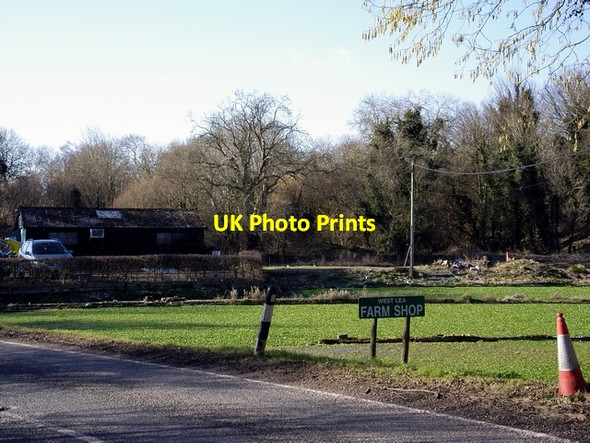 Photo 6"x4" West Lea Farm Shop Itchen Stoke c2006
