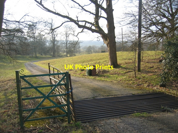 Photo 6"x4" Priory Farm driveway Cookhill c2006