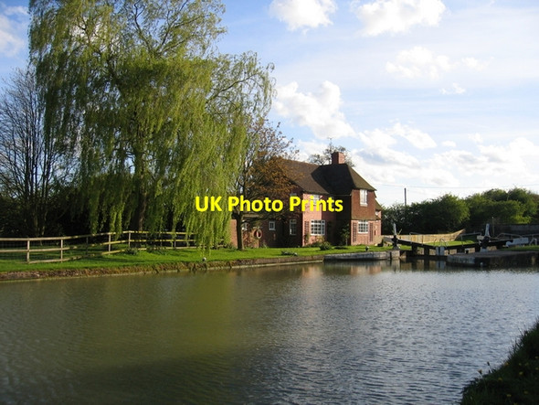 Photo 6"x4" Welsh Road Lock Bascote Heath c2005
