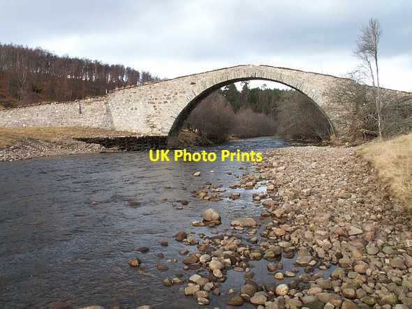 Photo 6"x4" Sluggan Bridge from the south Sluggan c2006