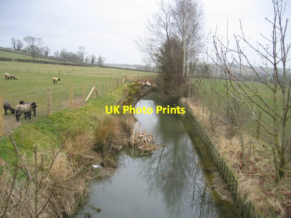 Photo 6"x4" Oxford Canal Feeder Lower Boddington c2006