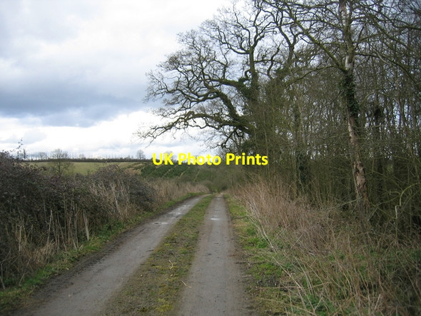 Photo 6"x4" Driveway to Potash Farm Chapel Green\/SP4660 c2006