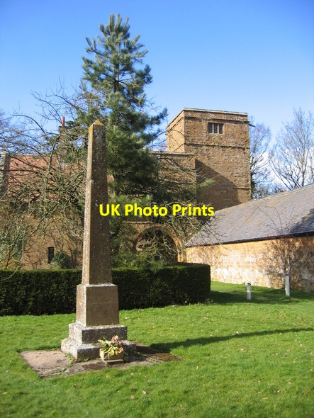 Photo 6"x4" Wormleighton war memorial Wormleighton c2006