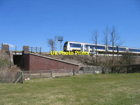 Photo 6"x4" Train for Birmingham Fenny Compton c2006
