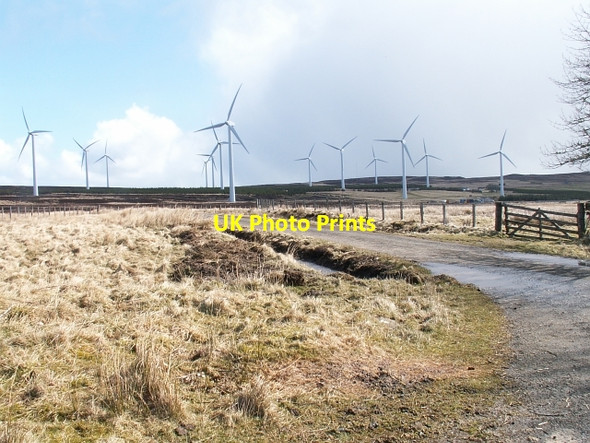 Photo 6"x4" Houstry windmills Houstry\/ND1535 c2006