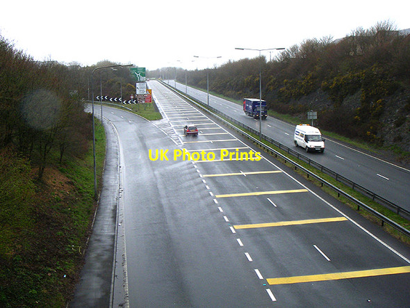 Photo 6"x4" Dual Carriageway St Clears\/Sancl\u00ear c2006