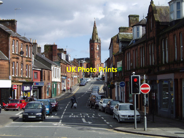 Photo 6"x4" Dumfries, view to St Michael's Church Dumfries c2006