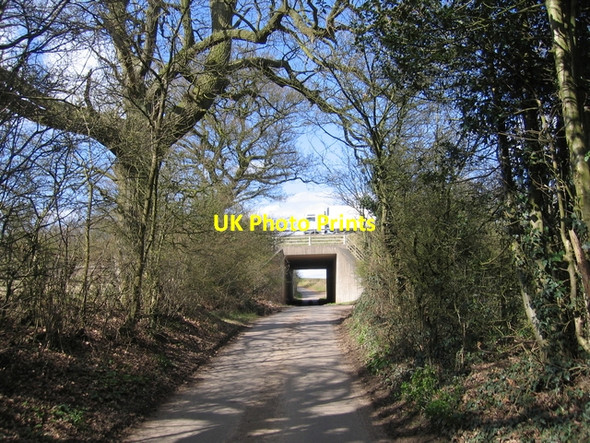 Photo 6"x4" M42 bridge over Ryknield Street. Rowney Green c2006