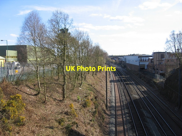 Photo 6"x4" Birmingham and Bristol main line Cofton Common c2006