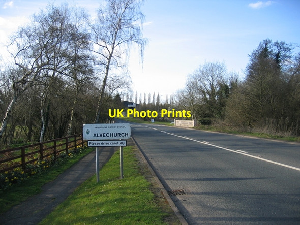 Photo 6"x4" Approaching Alvechurch at Lye Bridge Rowney Green c2006