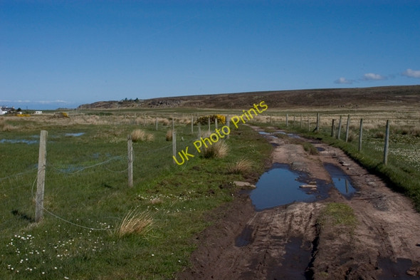 Photo 6"x4" Track to Redpoint Farm Redpoint c2009