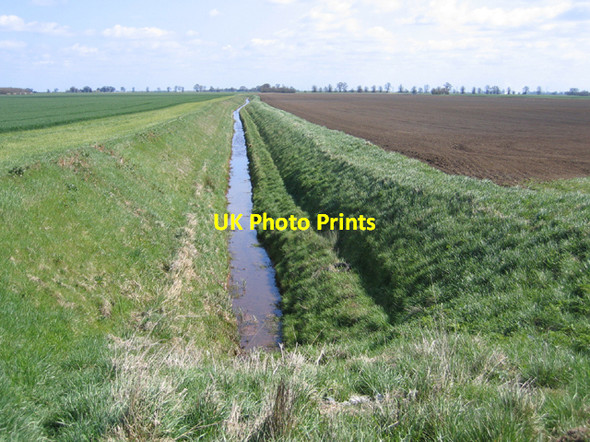 Photo 6"x4" Landscape from Crowland Road, Thorney, Peterborough Nene Terrace c2006