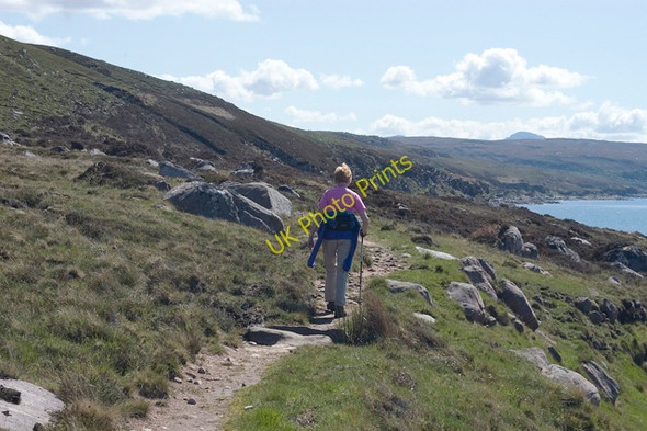 Photo 6"x4" The coastal path to Lower Diabaig Redpoint c2009