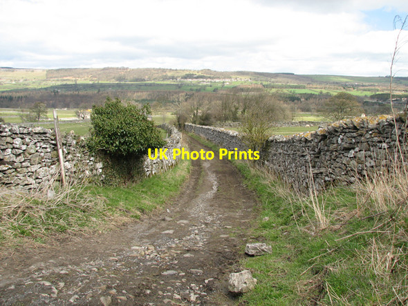 Photo 6"x4" Back Lane, West Witton. West Witton c2006