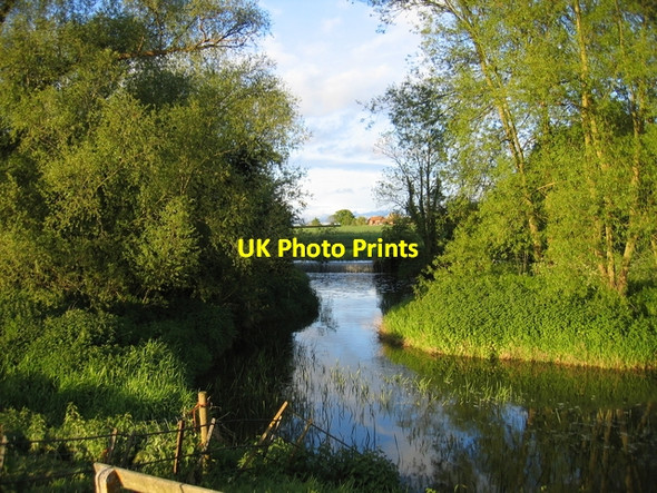 Photo 6"x4" Eathorpe weir Eathorpe c2005