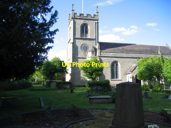 Photo 6"x4" Leek Wootton church Leek Wootton c2005