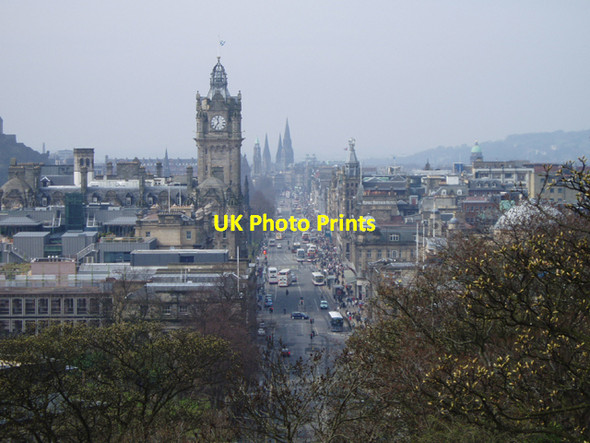 Photo 6"x4" Princes Street from Calton Hill, Edinburgh Edinburgh c2006