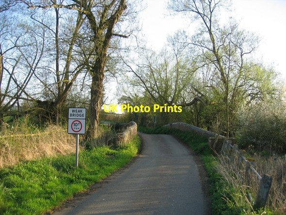 Photo 6"x4" Ham Bridge Knightcote c2006