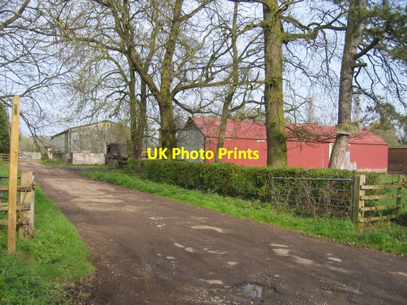 Photo 6"x4" Brook Farm Beoley c2006