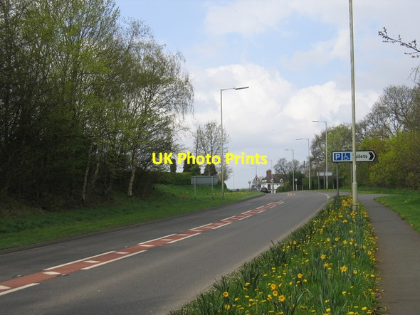 Photo 6"x4" Welshpool Road at Ford Butlane Head c2006