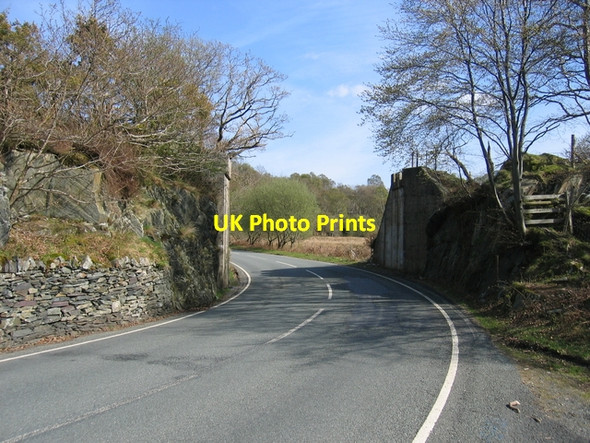 Photo 6"x4" WHR Bridge near Nantmor Nantmor c2006