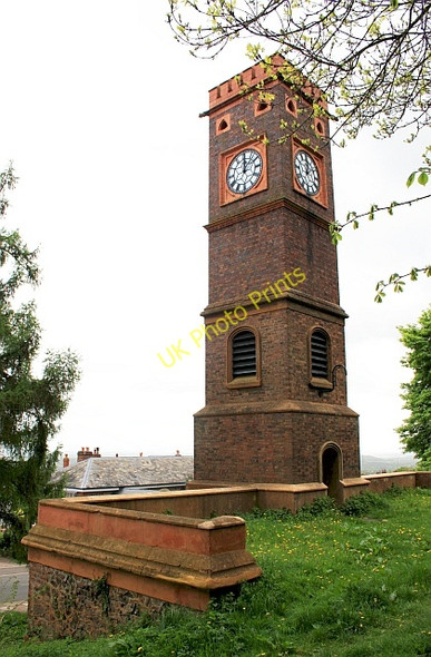 Photo 6"x4" The North Malvern Clock Tower Great Malvern c2009
