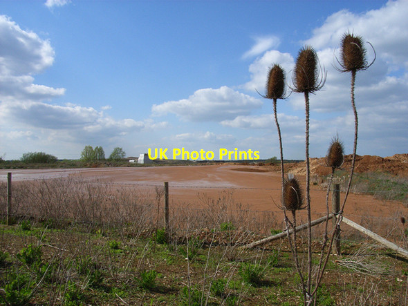 Photo 6"x4" Sand pit at Hedgerley Gerrards Cross c2006