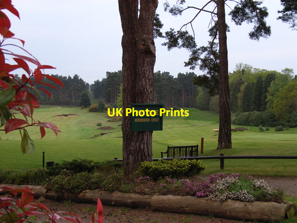 Photo 6"x4" Swinley Golf Club South Ascot c2006