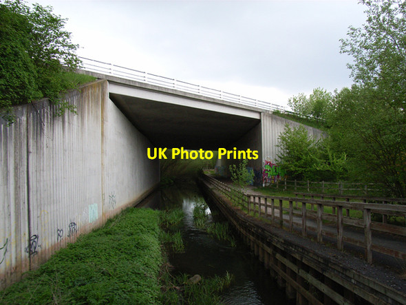 Photo 6"x4" River Blackwater, Farnborough Farnborough\/SU8754 c2006