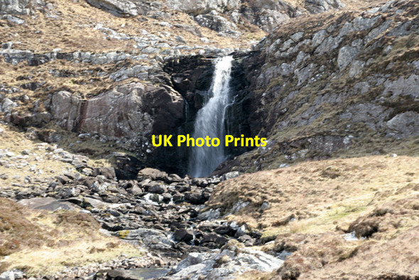 Photo 6"x4" The Eas Creag an Luchda Kinloch\/NC3434 c2006