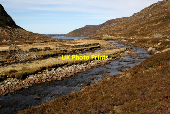 Photo 6"x4" The Abhainn a Ghlinne Dhuibh Abhainn a' Ghlinne Dhuibh\/NC2933 c2006