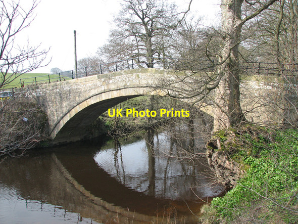 Photo 6"x4" Wath Bridge. Pateley Bridge c2006