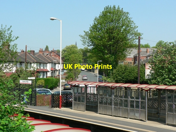 Photo 6"x4" Burley Park Station and Chapel Lane, Headingley Burley\/SE2734 c2006
