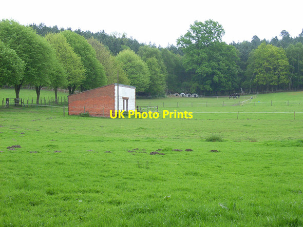 Photo 6"x4" Fields at Minley Farm Rotten Green c2006