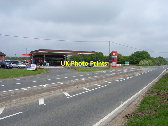 Photo 6"x4" Petrol station at Mill Lane Mill Lane c2006