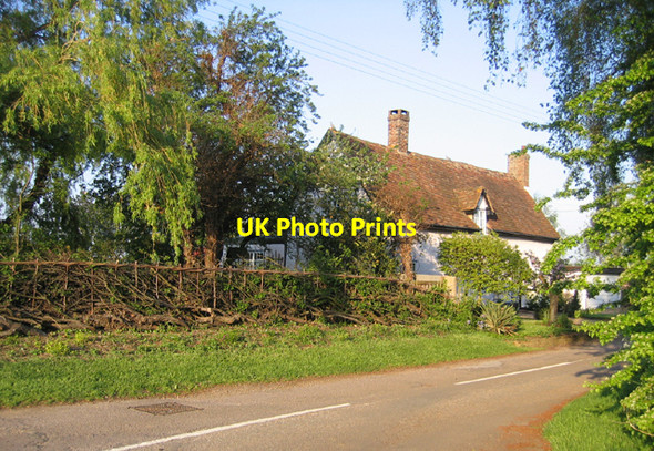 Photo 6"x4" Cottage on Mill Road, Stanford, Beds Cliton Manor c2006