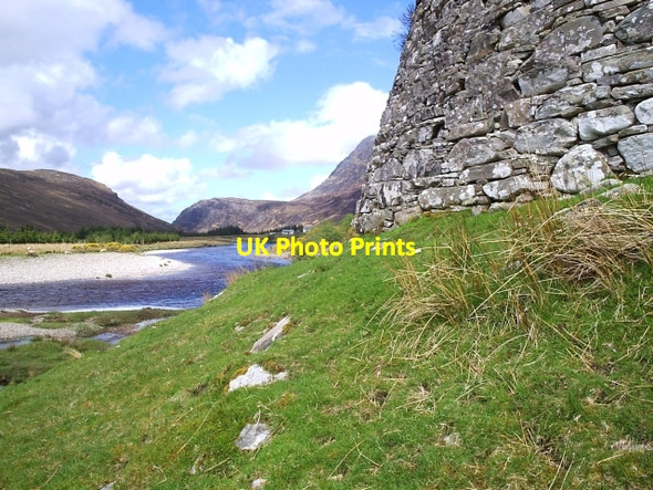 Photo 6"x4" Dun Dornaigil Broch Dun Dornaigil (Broch) c2006