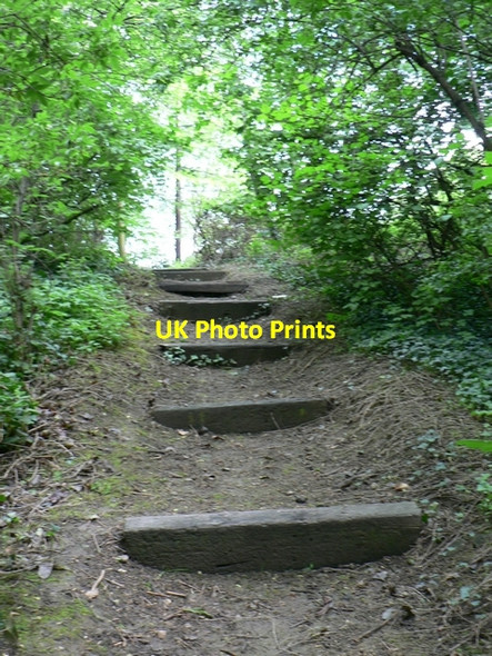 Photo 6"x4" Footpath to St Ann's Mills, Kirkstall, Leeds Kirkstall c2006