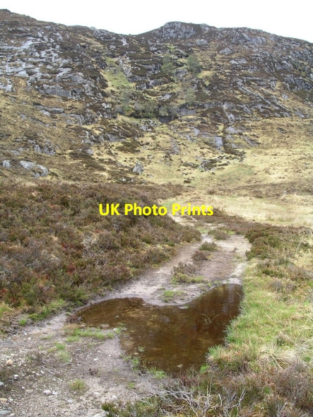 Photo 6"x4" Track under Beinn Eun Allt Coire an t-Sneachda\/NH2026 c2006