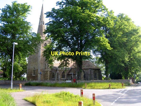 Photo 6"x4" All Saints' parish church, Longstanton, Cambs Longstanton c2006