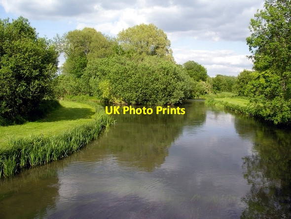 Photo 6"x4" River Test south of Horsebridge Horsebridge\/SU3430 c2006