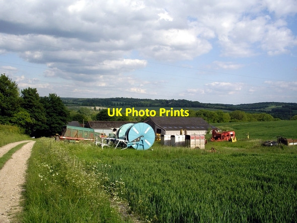 Photo 6"x4" Bossington Farm Bossington\/SU3331 c2006
