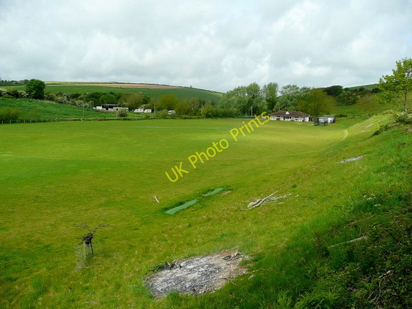 Photo 6"x4" Martinstown Cricket Club ground Winterborne Monkton c2009