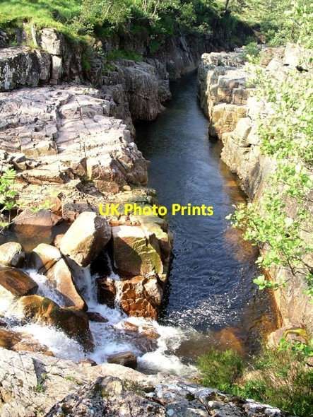 Photo 6"x4" River Etive Allt Fionn Ghlinne\/NN2251 c2006