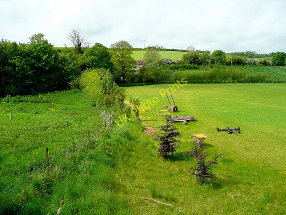 Photo 6"x4" Cricket ground maintenance Winterborne Monkton c2009