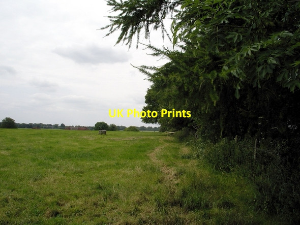 Photo 6"x4" View south west from Mill Lane East Winterslow c2006