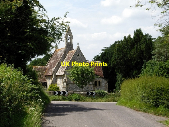 Photo 6"x4" Holy Trinity church, East Grimstead East Grimstead c2006
