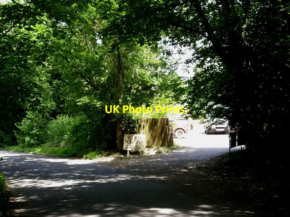 Photo 6"x4" Entrance to Wilton Forestry Farley\/SU2229 c2006