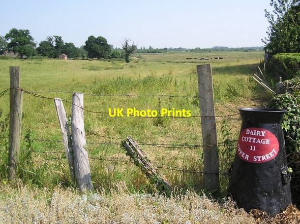 Photo 6"x4" Horning Marshes Upper Street\/TG3517 c2006
