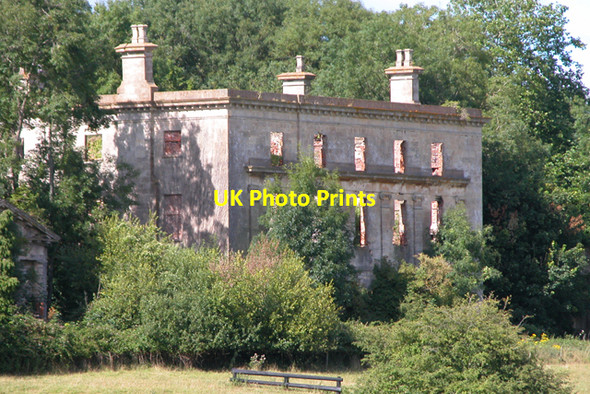 Photo 6"x4" The Ruin of Piercefield House, Chepstow Chepstow\/Cas-Gwent c2005